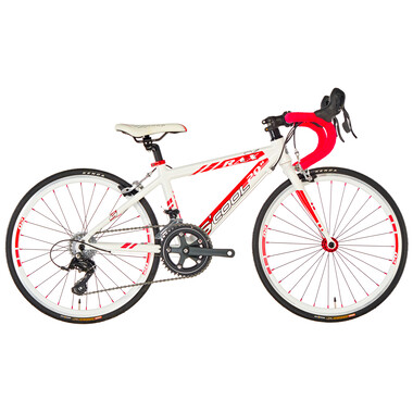 Bicicleta de carrera S'COOL RAX 20" Rojo/Blanco 0